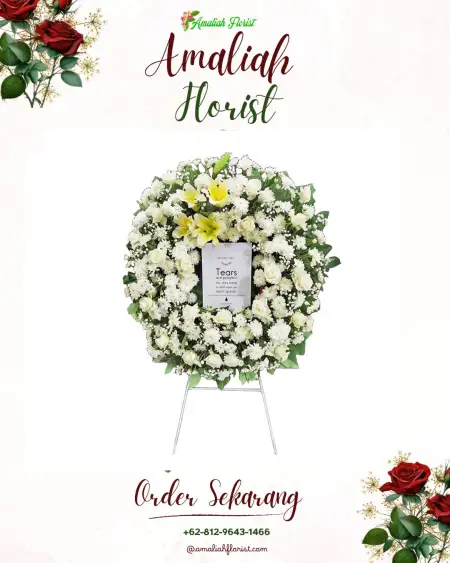 Krans Bunga Duka Manokwari Selatan